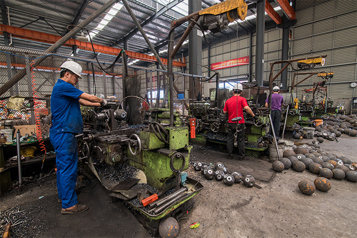 长春网架配件车间